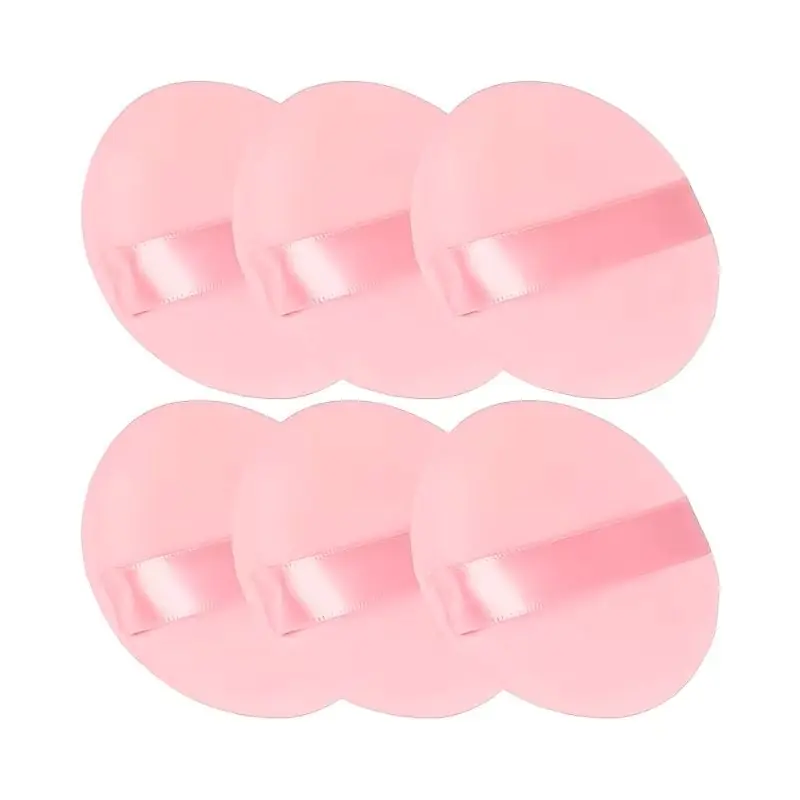 MORESUN 6'lı Set Yeniden Kullanılabilir Pembe Pudra Ponponu